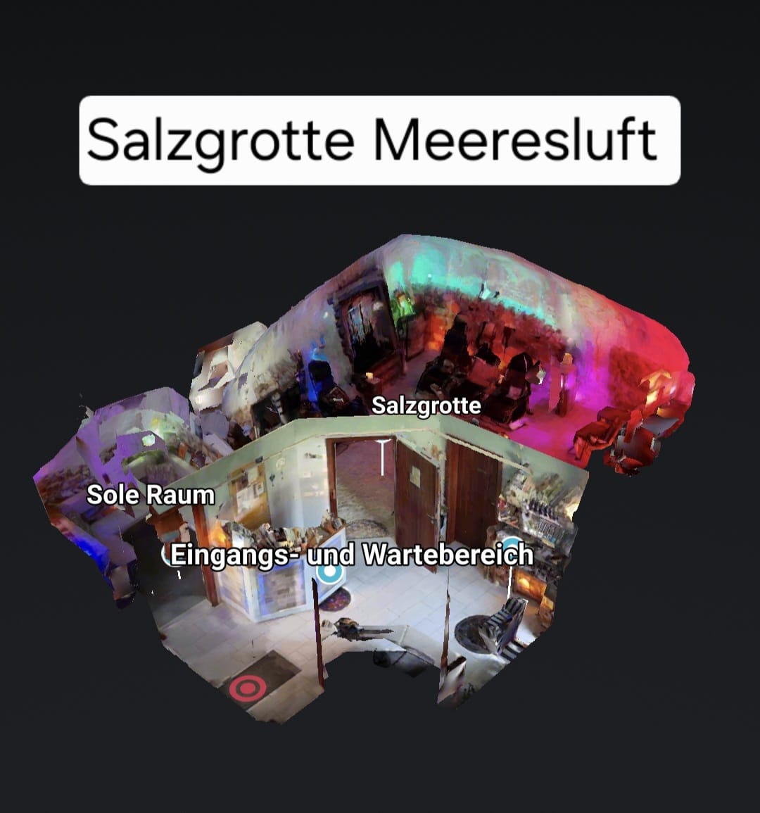 Salzgrotte Meeresluft